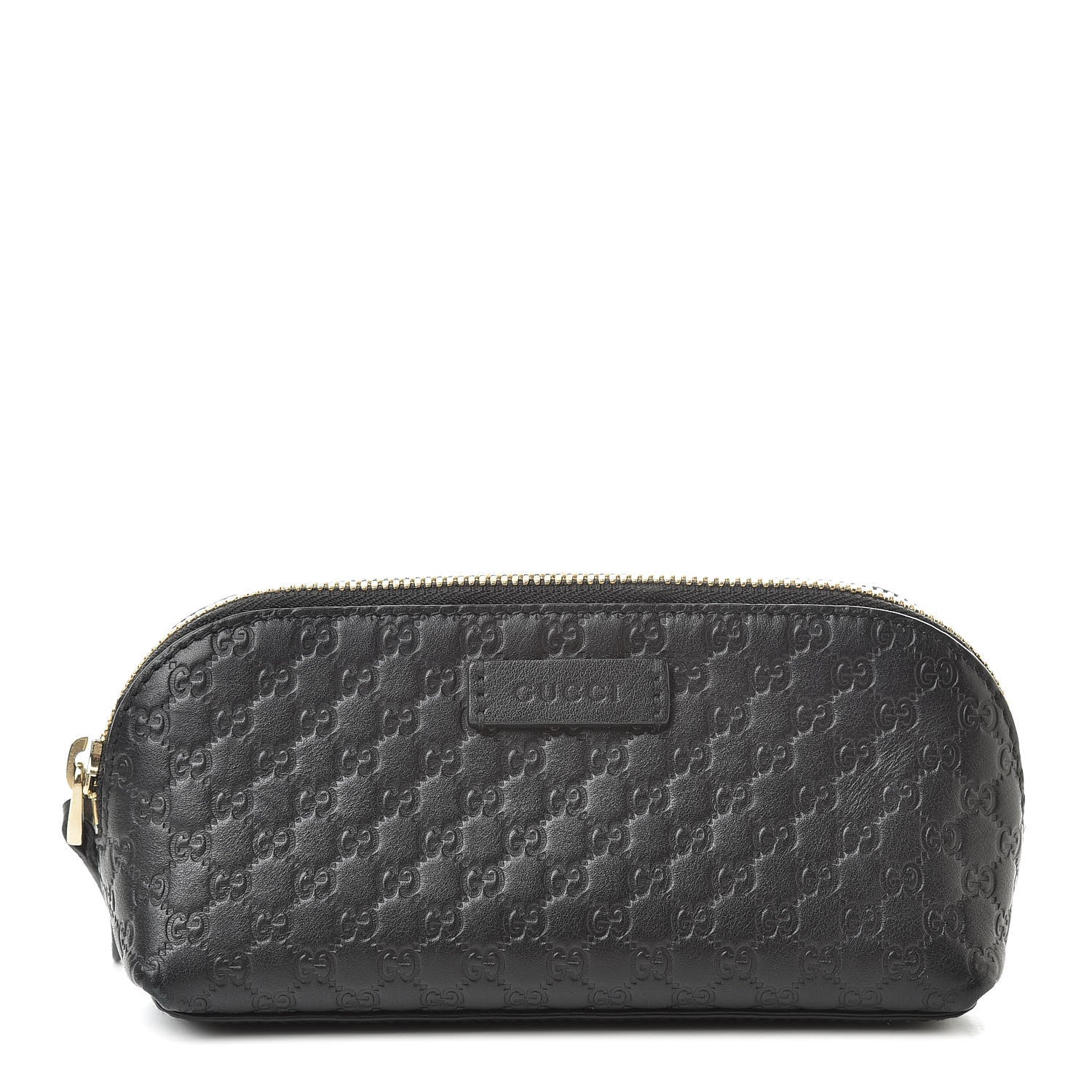 Gucci Guccissima Small Cosmetic Case Black 1 of 8