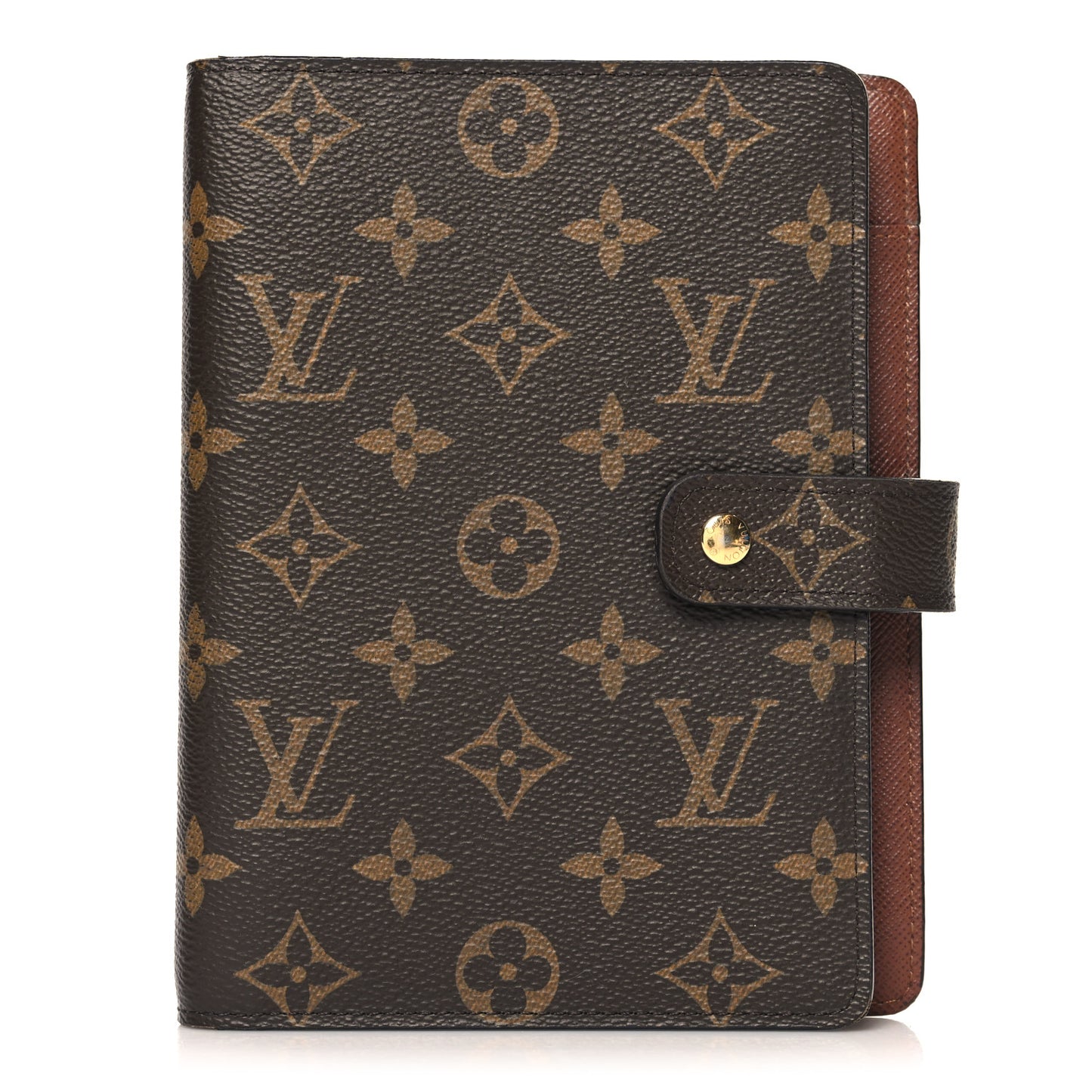 Monogram Medium Ring Agenda Cover
