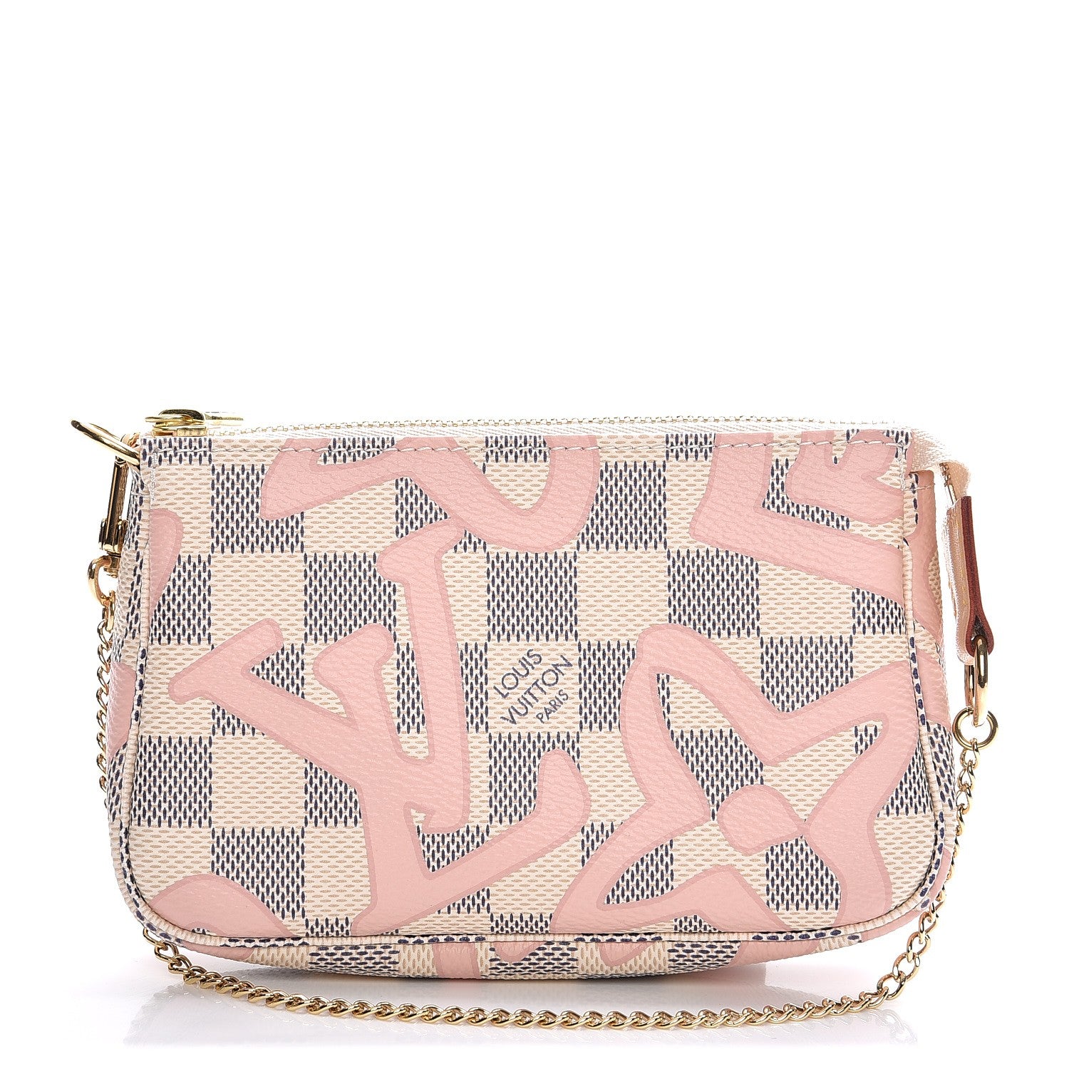 Louis Vuitton Damier Azur Tahitienne Mini Pochette Accessories 1 of 7