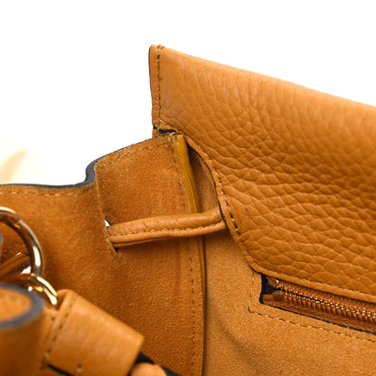 Mulberry Heavy Grain Small Iris Tote Deep Amber 6 of 8