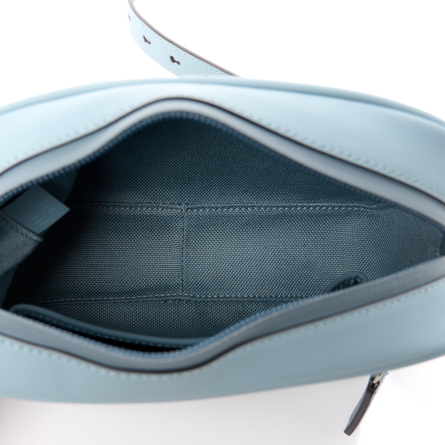 Gucci Rubber Effect Calfskin GG Mini Crossbody Bag Light Blue 5 of 12