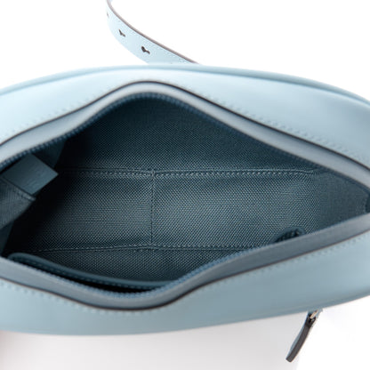 Gucci Rubber Effect Calfskin GG Mini Crossbody Bag Light Blue 5 of 12