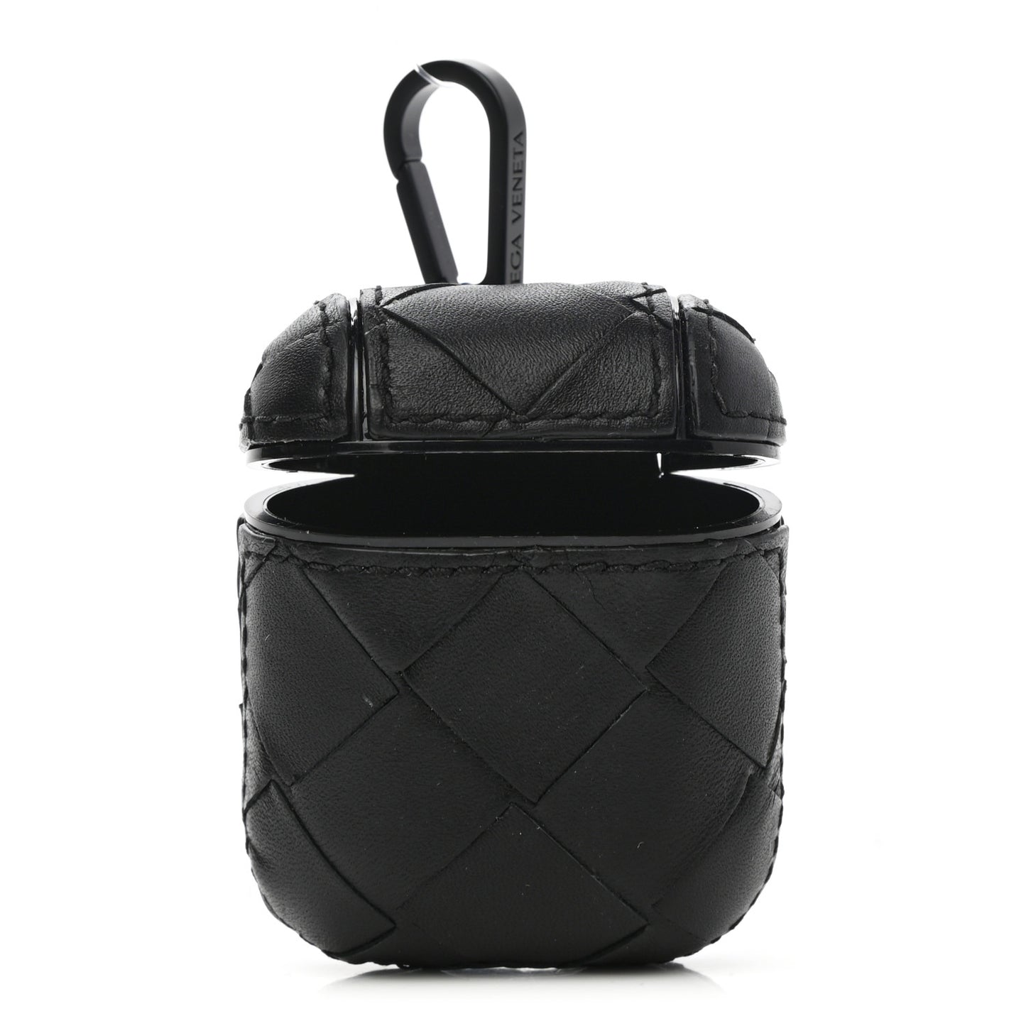 Nappa Intrecciato Airpods Case Black
