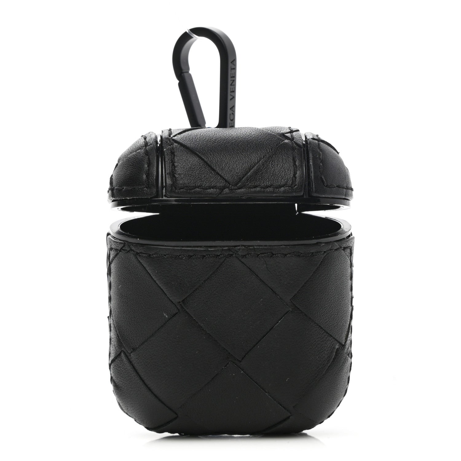 Bottega Veneta Nappa Intrecciato Airpods Case Black 1 of 4