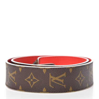Louis Vuitton Monogram Bandouliere Shoulder Strap Red 2 of 5