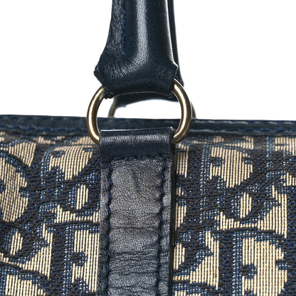 Christian Dior Monogram Boston Navy Blue 11 of 15