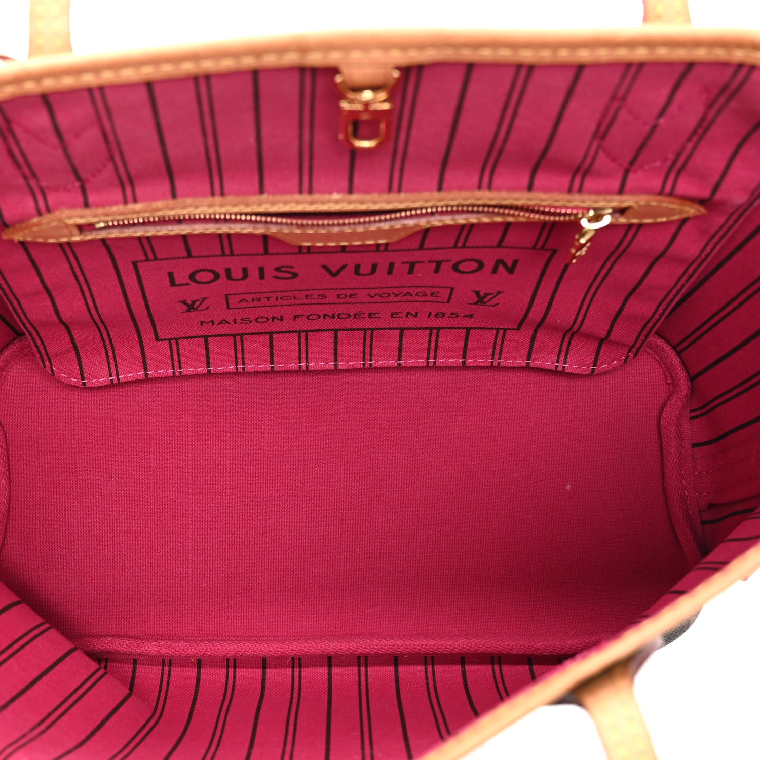 Louis Vuitton Monogram Neo Neverfull PM Fuchsia 6 of 10
