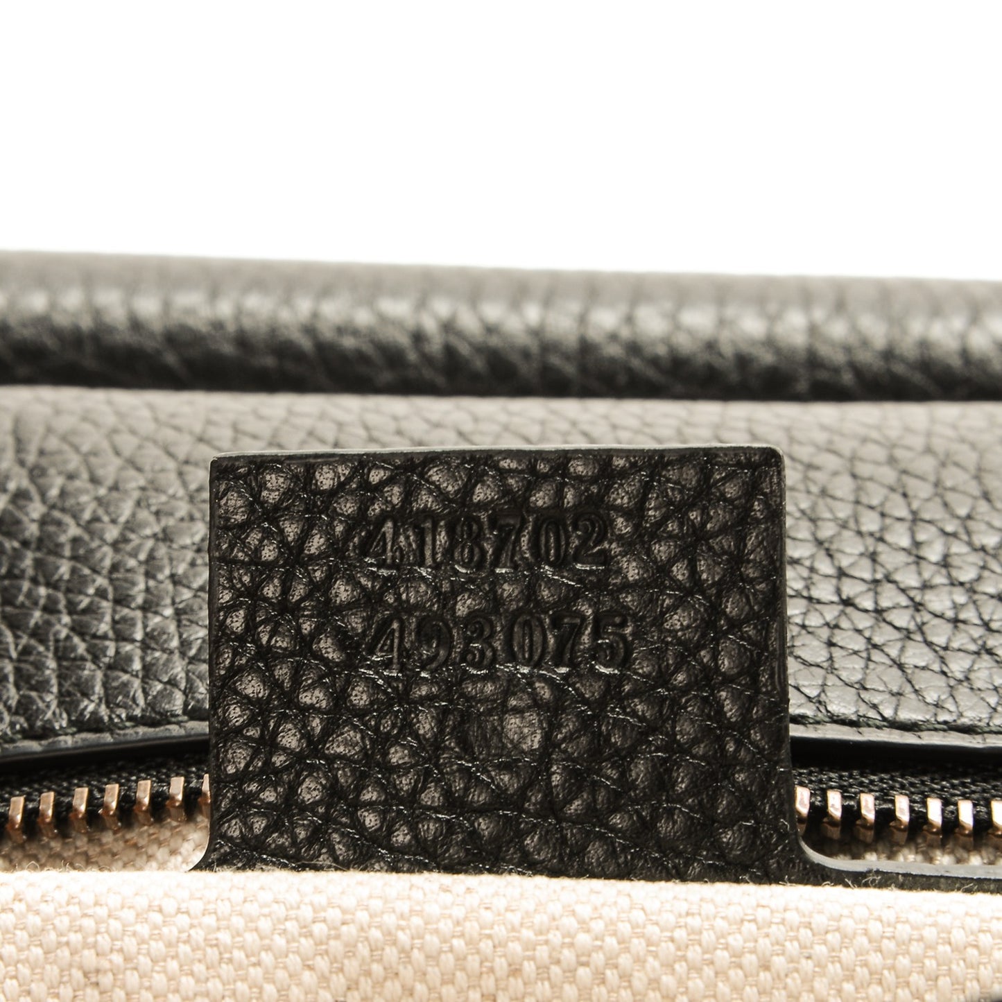 Calfskin Medium GG Marmont Top Handle Bag Black