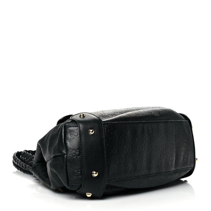 Gucci Guccissima Small Pelham Shoulder Bag Black 4 of 11