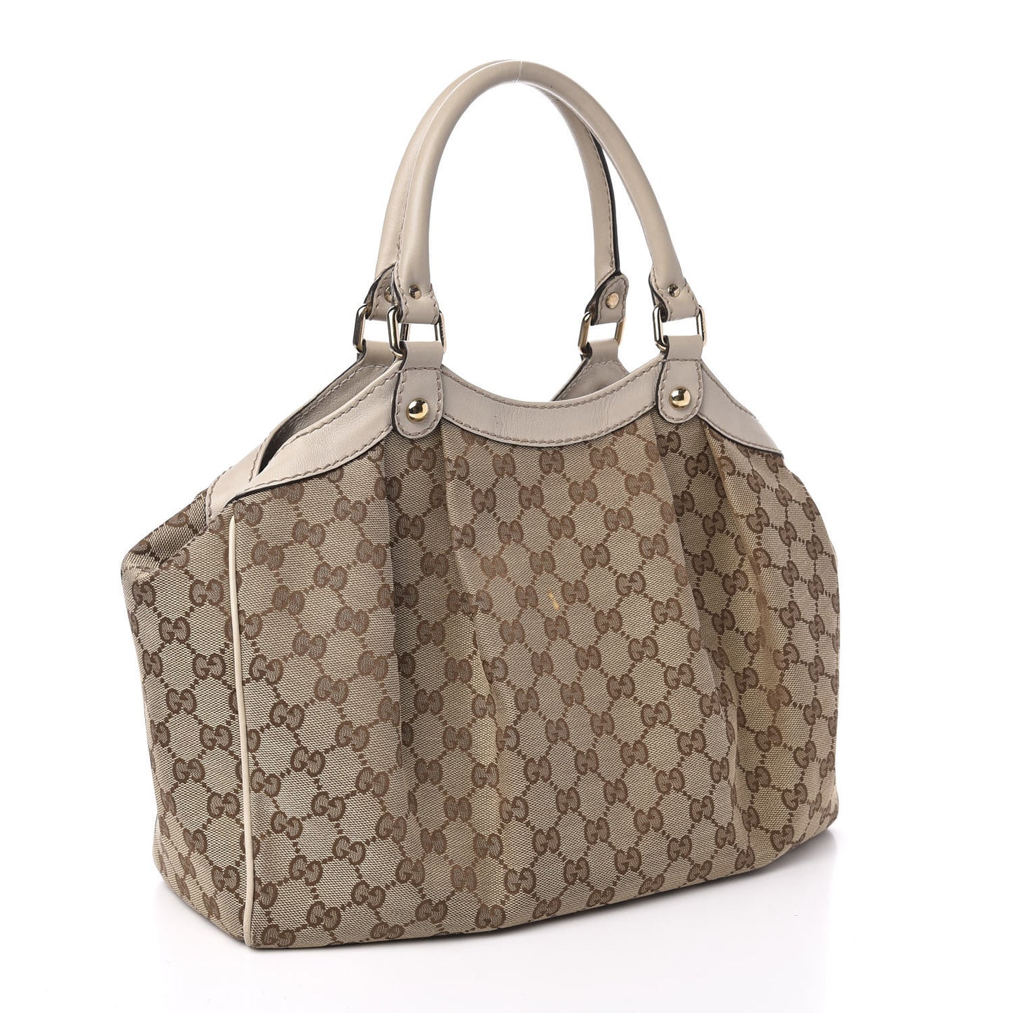 Monogram Medium Sukey Tote Off White