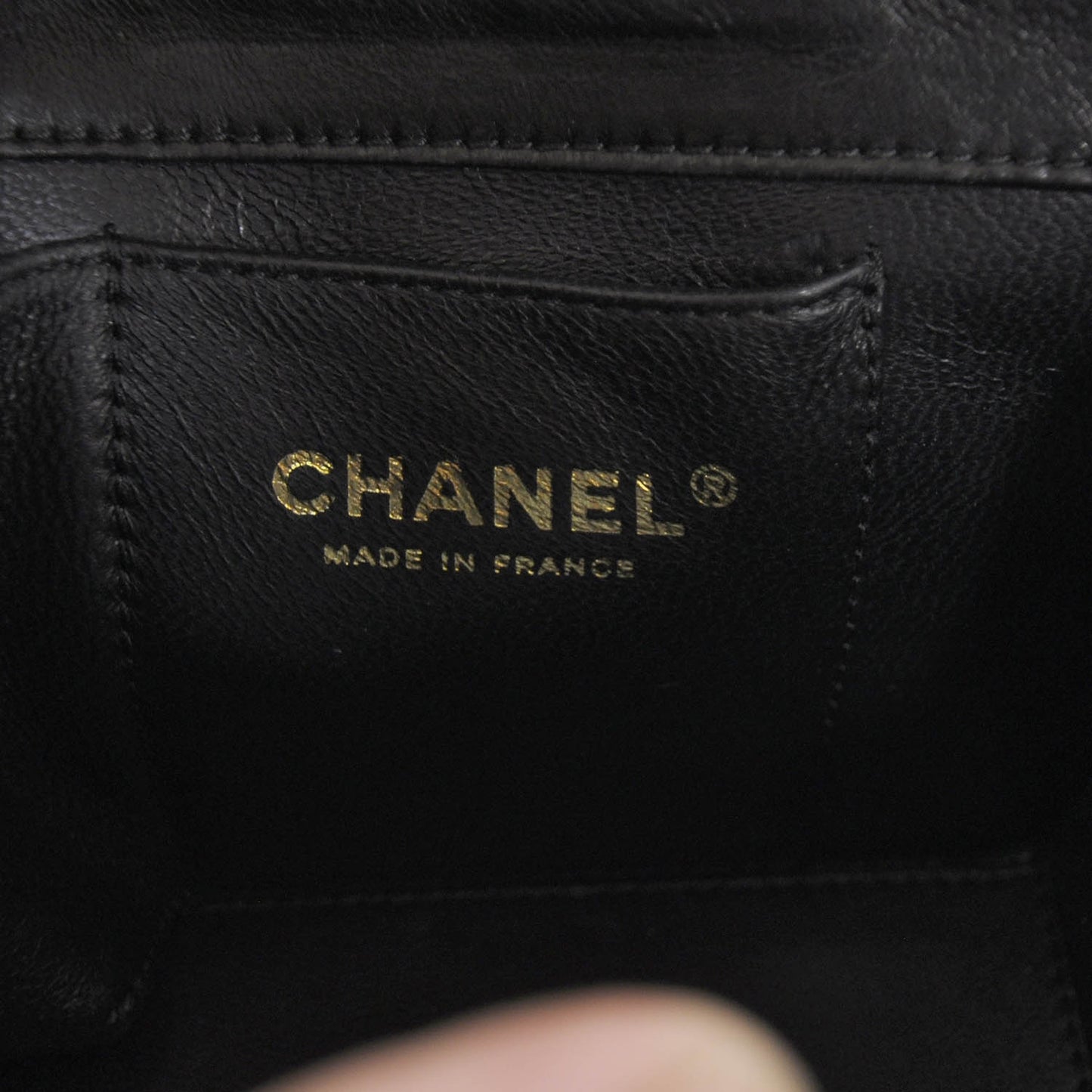 Patent Quilted Sparkle Glitter Evening Flap Black