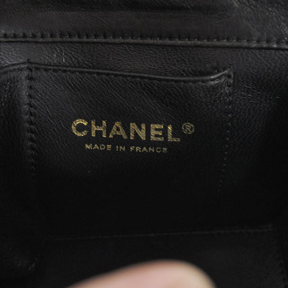 Chanel Patent Quilted Sparkle Glitter Evening Flap Black 8 of 9