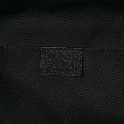 Gucci Nylon Monogram Fanny Pack Belt Bag Black 6 of 11