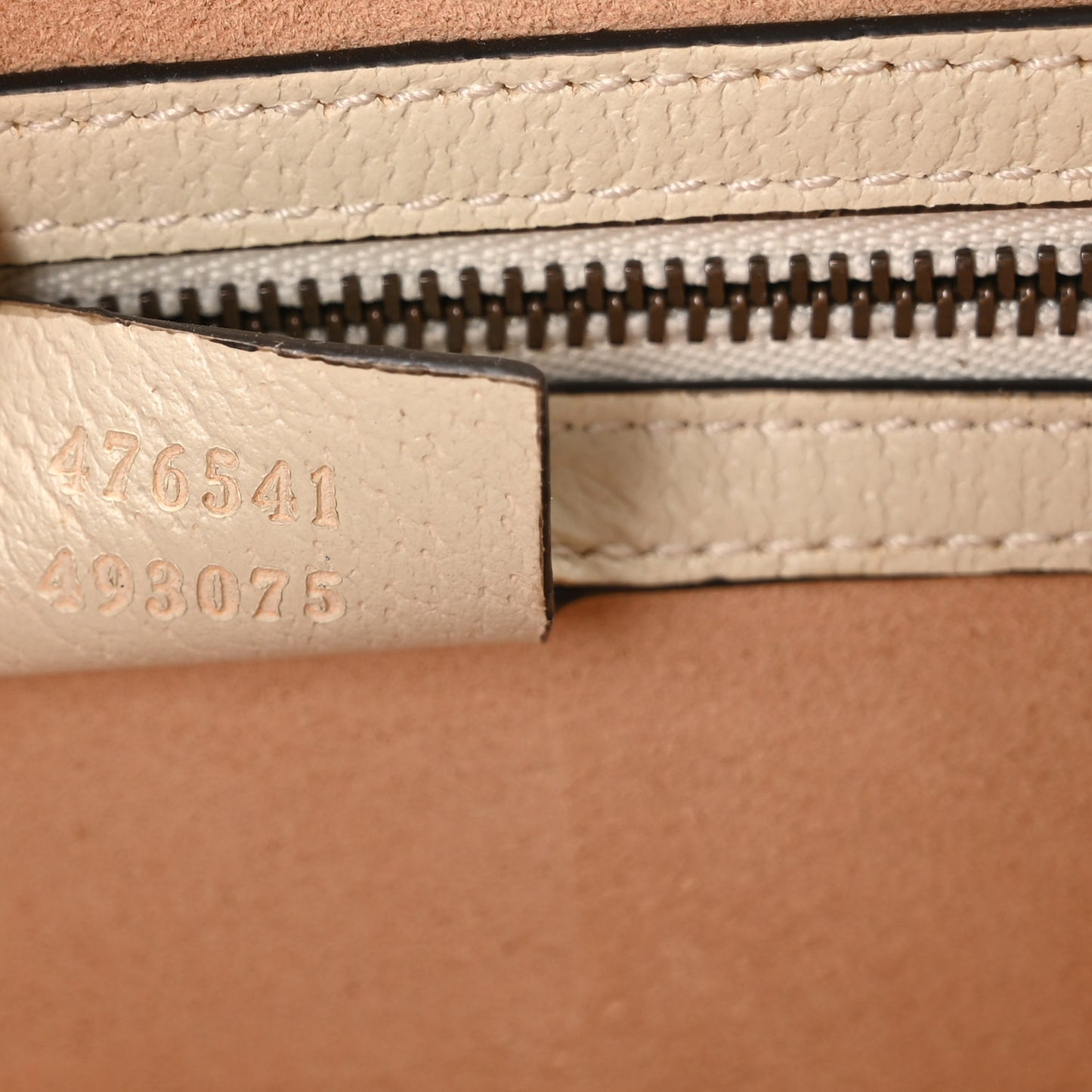 GG Supreme Monogram Small Queen Margaret Top Handle Bag White