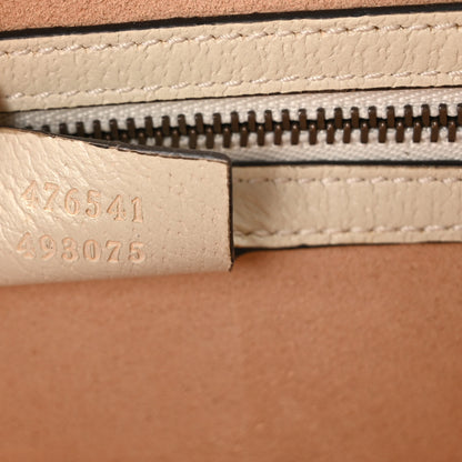 Gucci GG Supreme Monogram Small Queen Margaret Top Handle Bag White 7 of 10