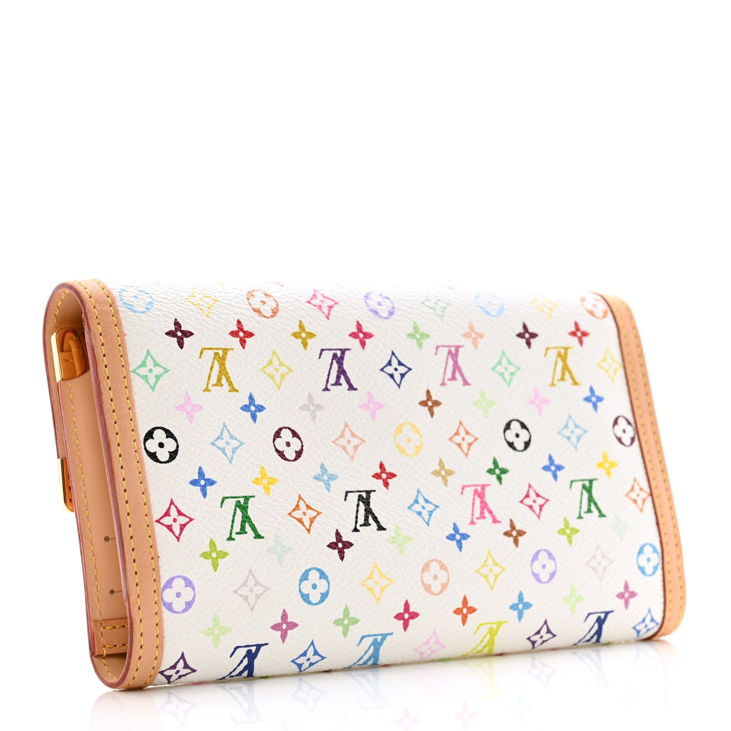 Monogram Multicolor Porte Tresor International Wallet White