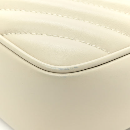 Saint Laurent Calfskin Matelasse Monogram Lou Camera Bag Crema Soft 13 of 15