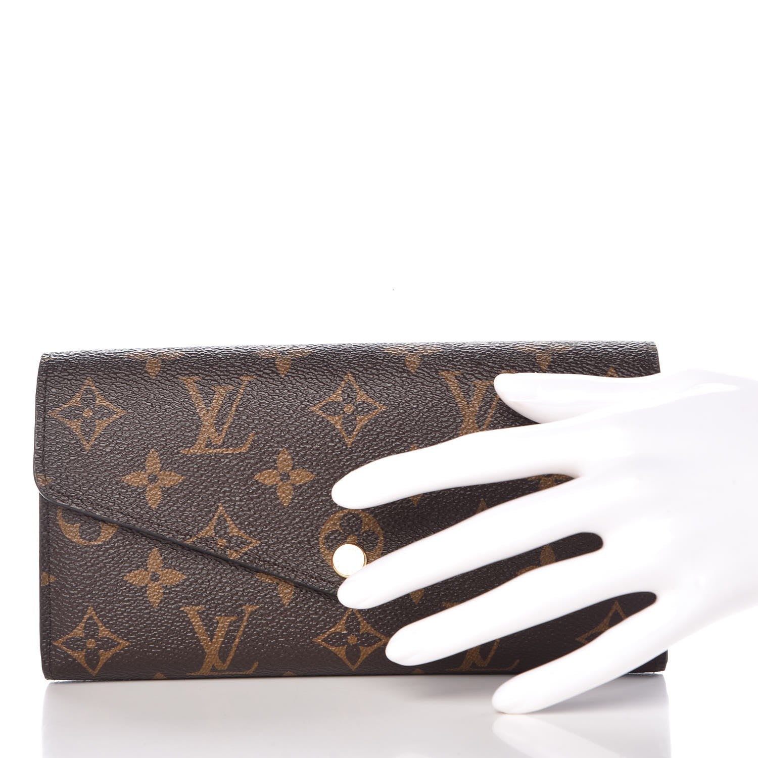 Louis Vuitton Monogram Sarah Wallet NM 2 of 7