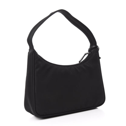 Prada Tessuto Nylon Mini Re-Edition 2000 Bag Black 3 of 12