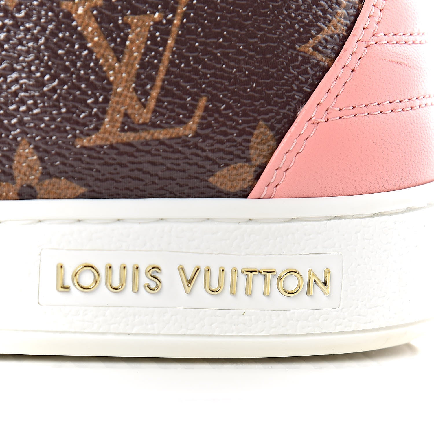 Louis Vuitton Monogram Frontrow Slip On Sneakers 40 Rouge 9 of 11