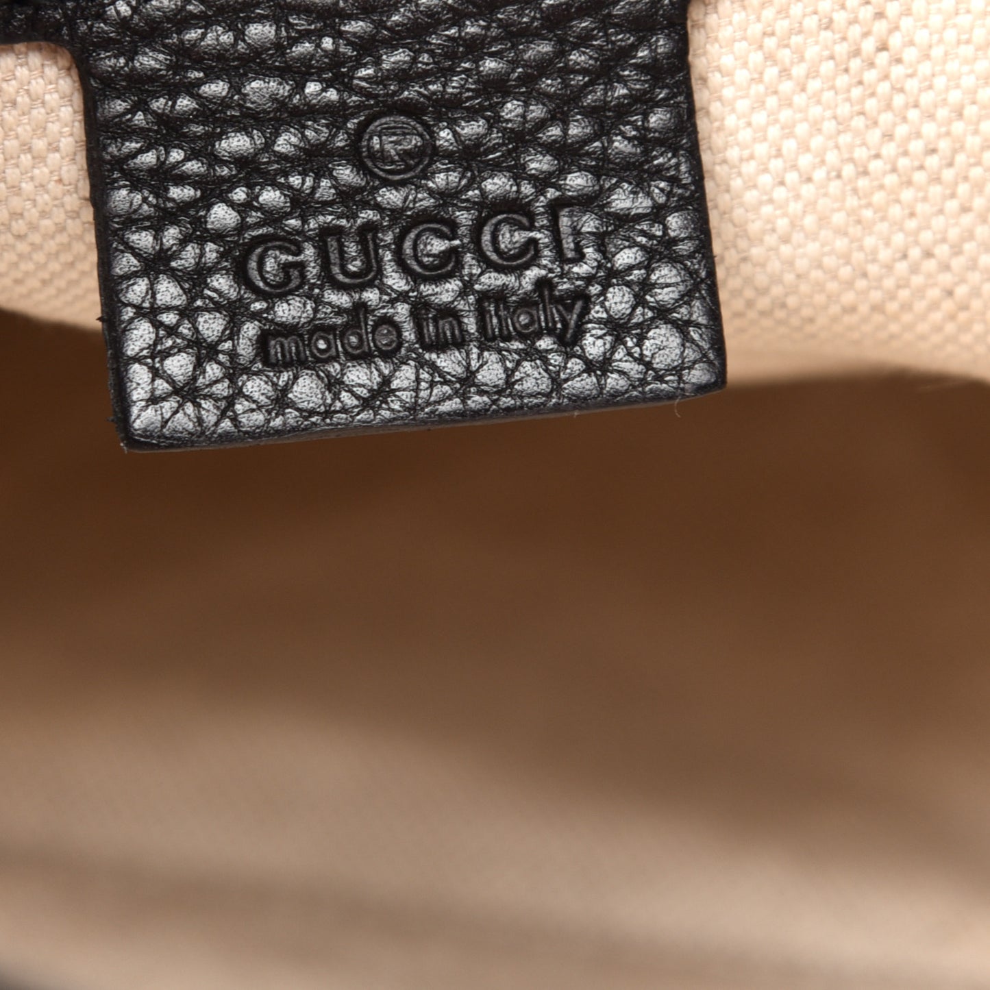 Calfskin Vintage Web Medium Boston Black