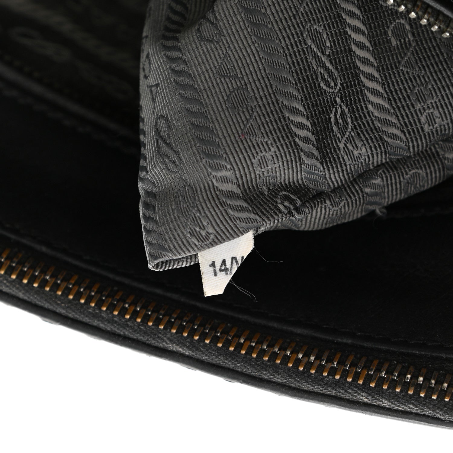 Prada City Calf Hand Stitched Small Galleria Double Zip Tote Black 8 of 12