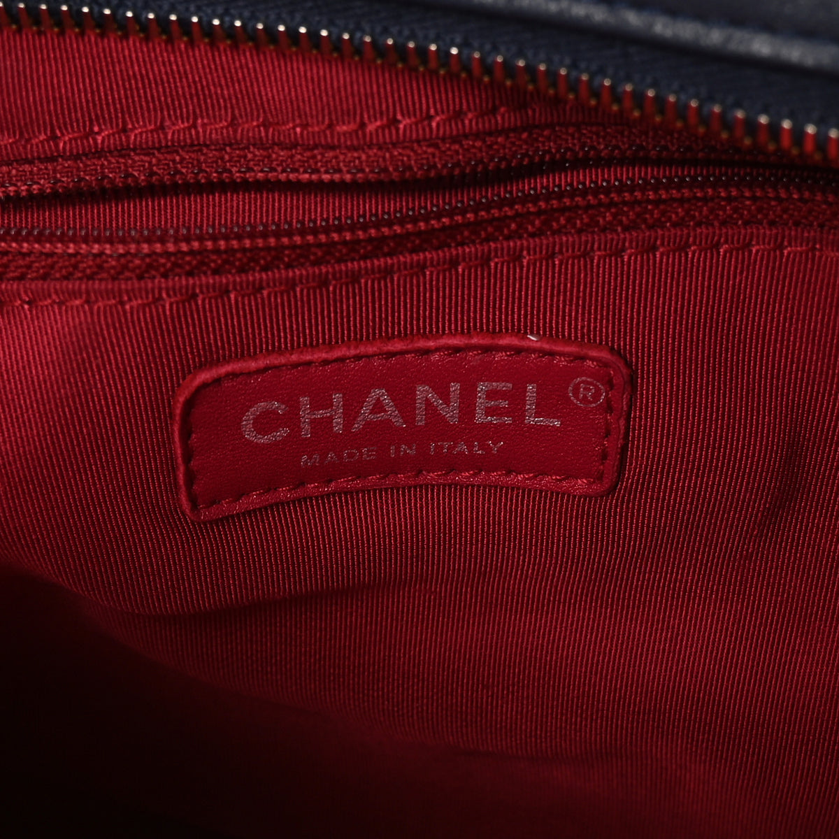 Chanel Aged Calfskin Quilted Medium Gabrielle Hobo Navy Black 11 of 19