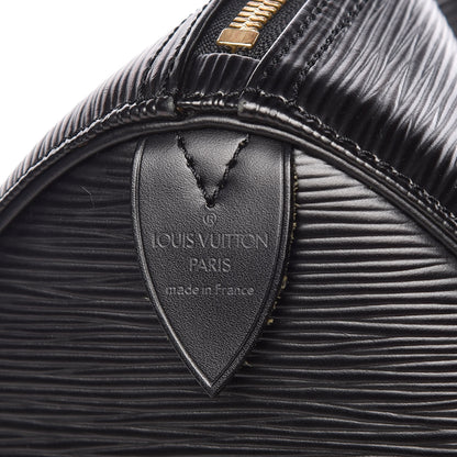 Louis Vuitton Epi Speedy 35 Black 7 of 11