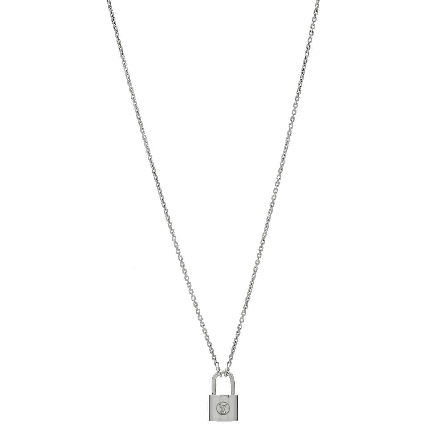 Sterling Silver Lockit Necklace
