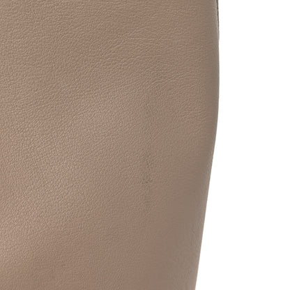 Saint Laurent Calfskin Large Shopping Tote Dark Beige 21 of 22