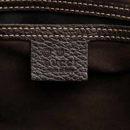 Gucci Crystal Monogram Medium Joy Boston Dark Brown 6 of 11