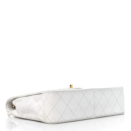 Chanel Lambskin Quilted Envelope Flap White 4 of 16