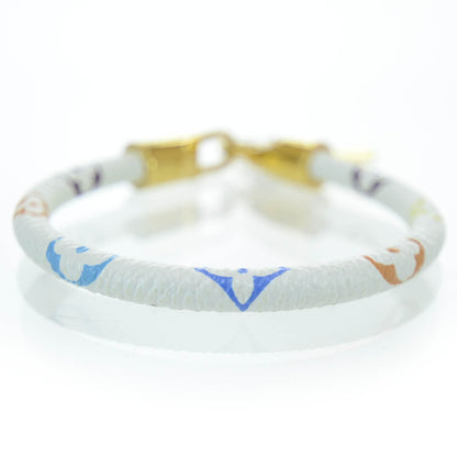 Louis Vuitton Monogram Multicolor Luck It Bracelet 19 White 2 of 6