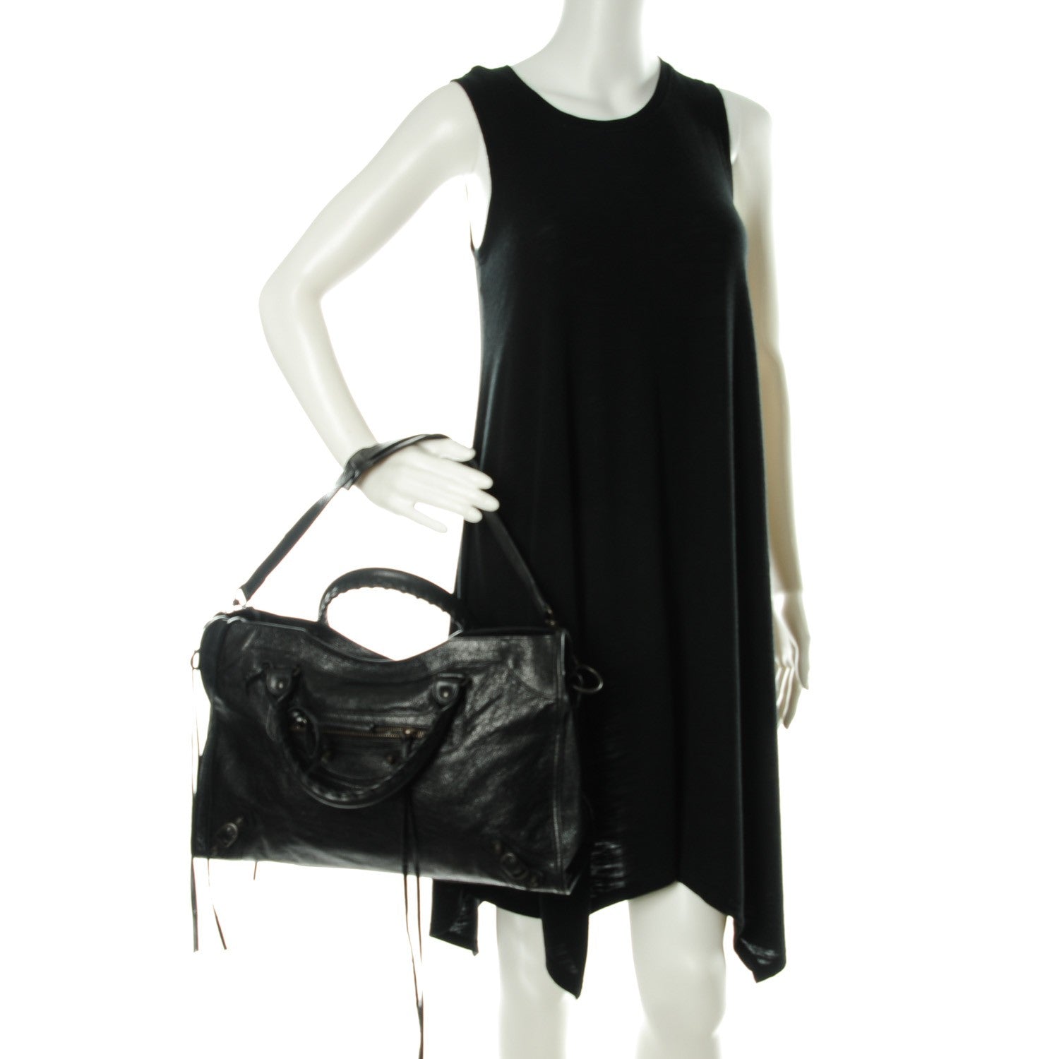 Balenciaga Agneau Classic Hardware City Black 2 of 8