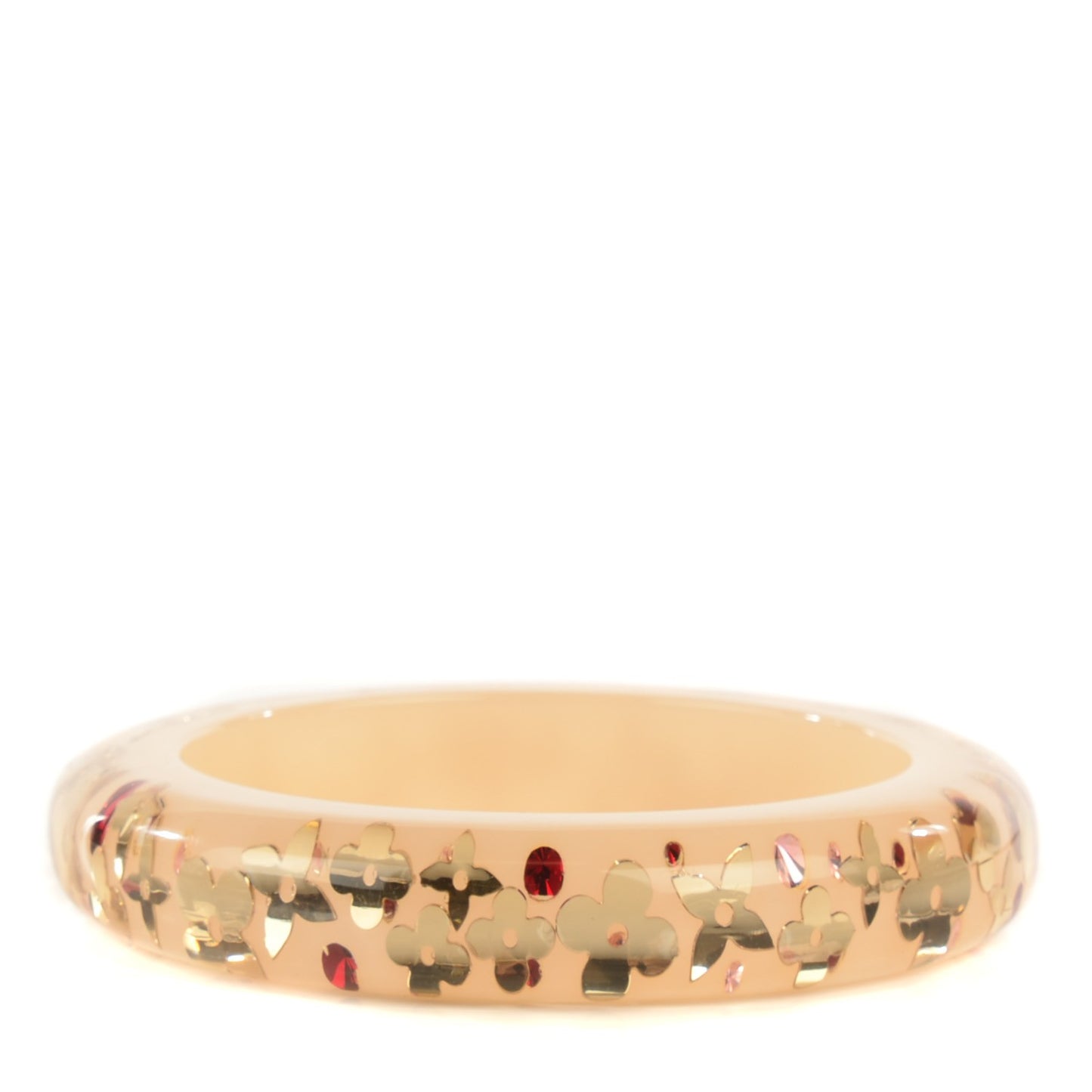 Resin Swarovski Medium Inclusion Bracelet GM Nacre