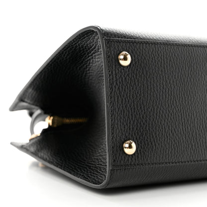 Gucci Dollar Calfskin Medium Soho Top Handle Satchel Black 8 of 9