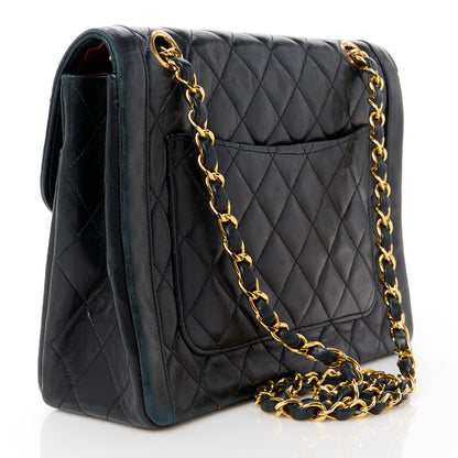 Chanel Lambskin Quilted Small Single Flap Black 3 of 13
