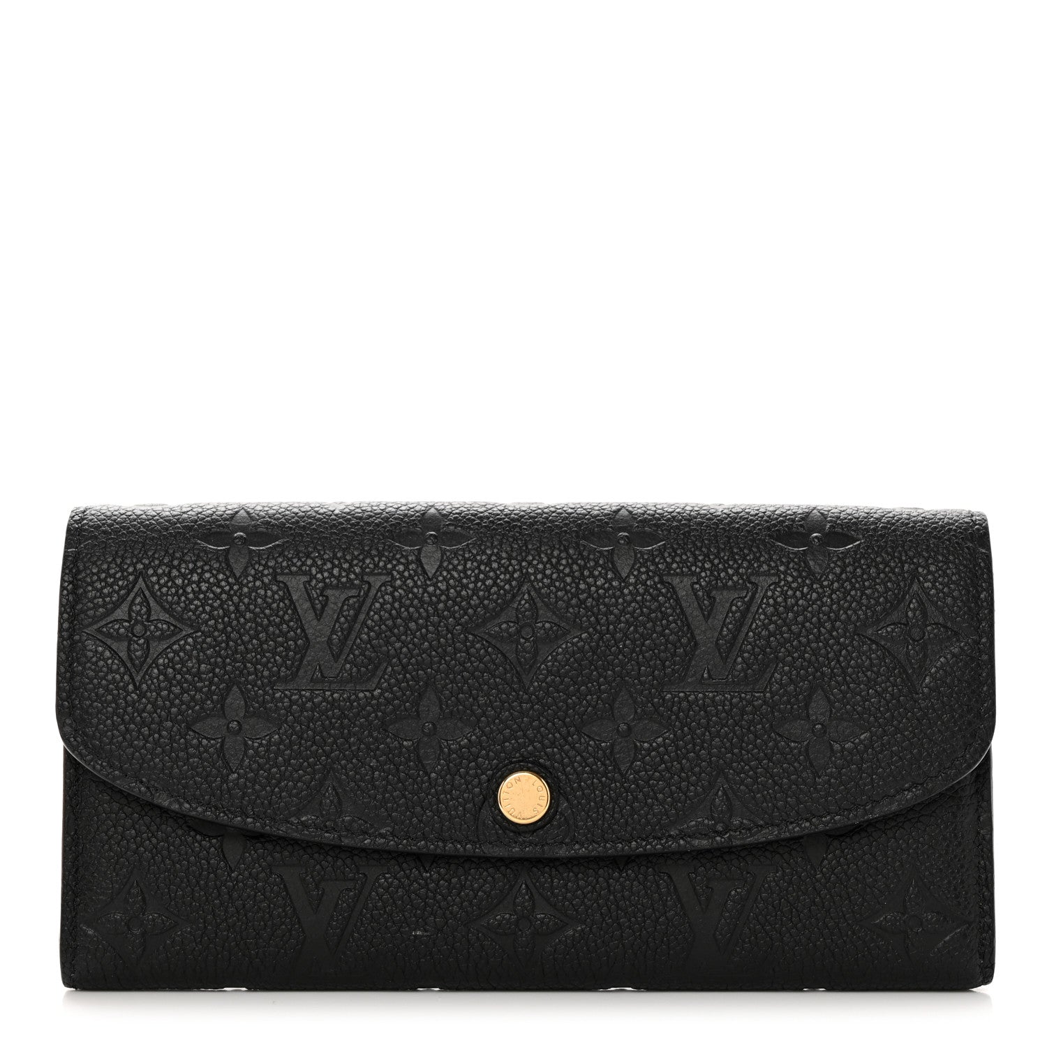 Louis Vuitton Empreinte Emilie Wallet Black Dune 1 of 11