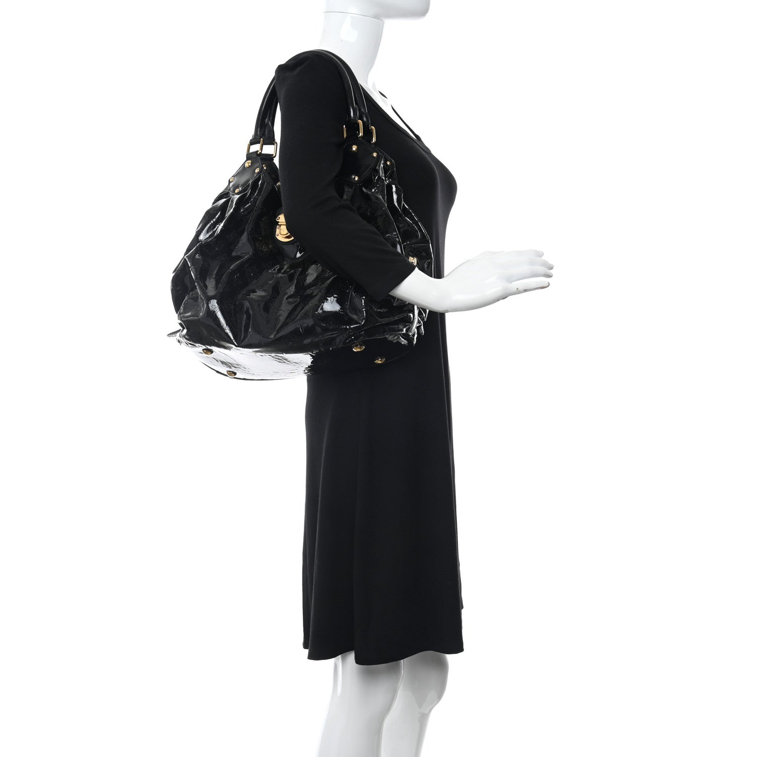 Louis Vuitton Surya Mahina L Black 2 of 11
