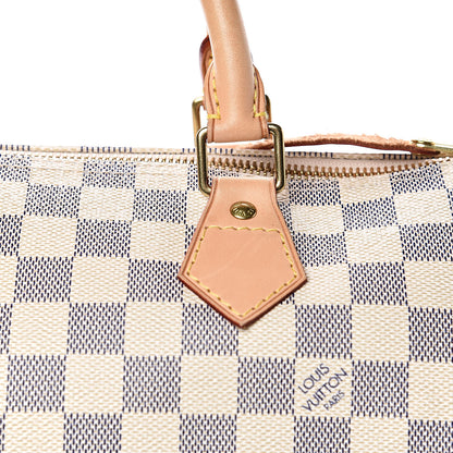 Louis Vuitton Damier Azur Speedy 30 12 of 14