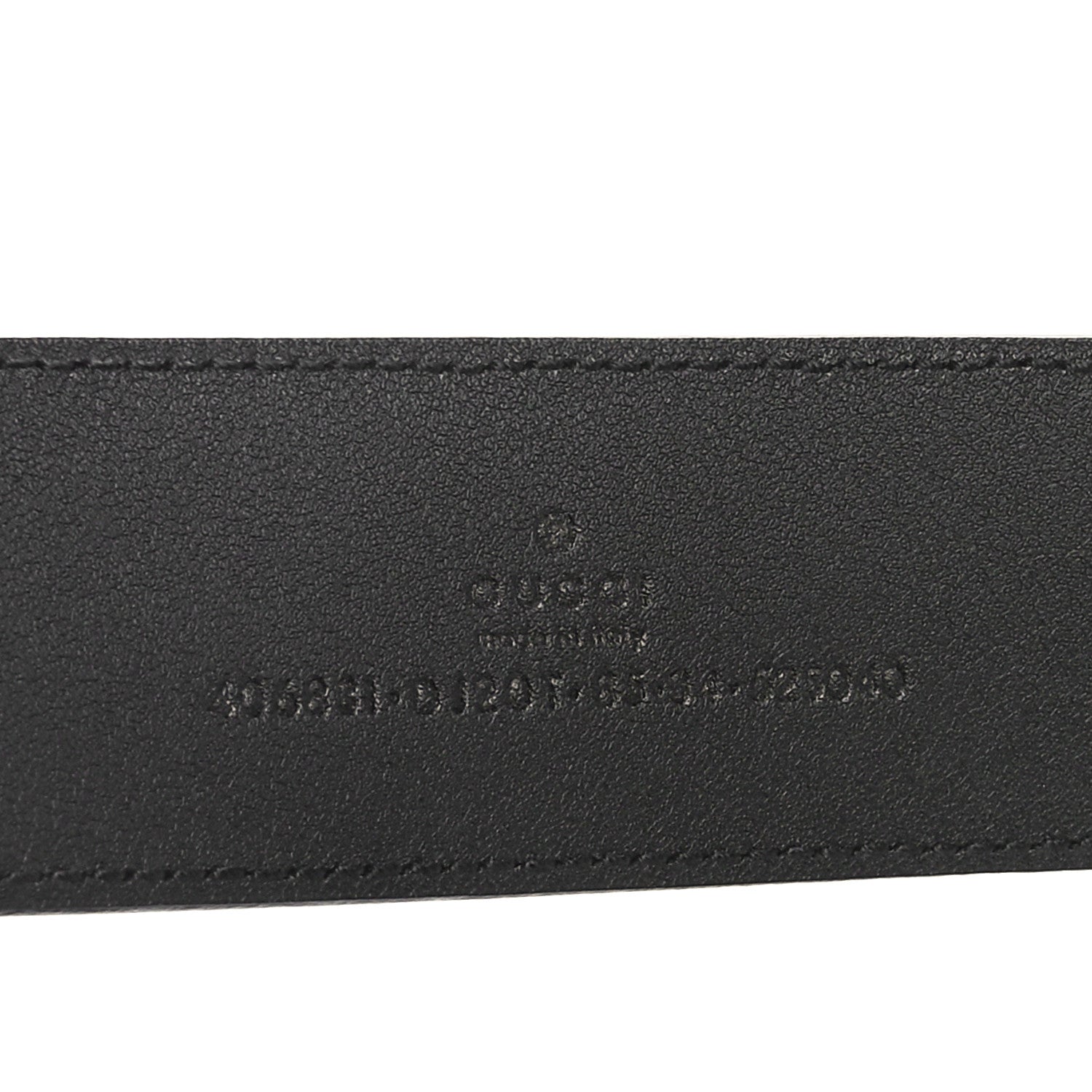 Gucci Calfskin Double G 40mm Belt 85 34 Black 3 of 5