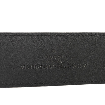 Gucci Calfskin Double G 40mm Belt 85 34 Black 3 of 5