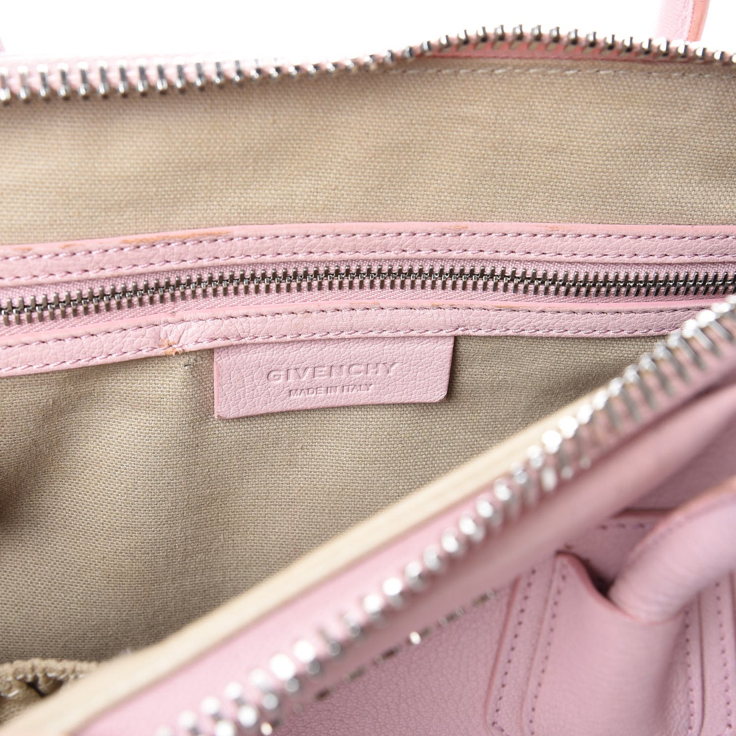 Sugar Goatskin Medium Antigona Pink