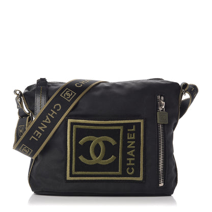 Chanel Nylon Sport CC Messenger Black 1 of 9