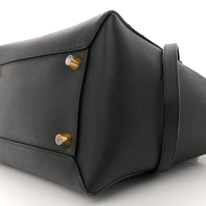 Celine Grained Calfskin Mini Belt Bag Black 9 of 12