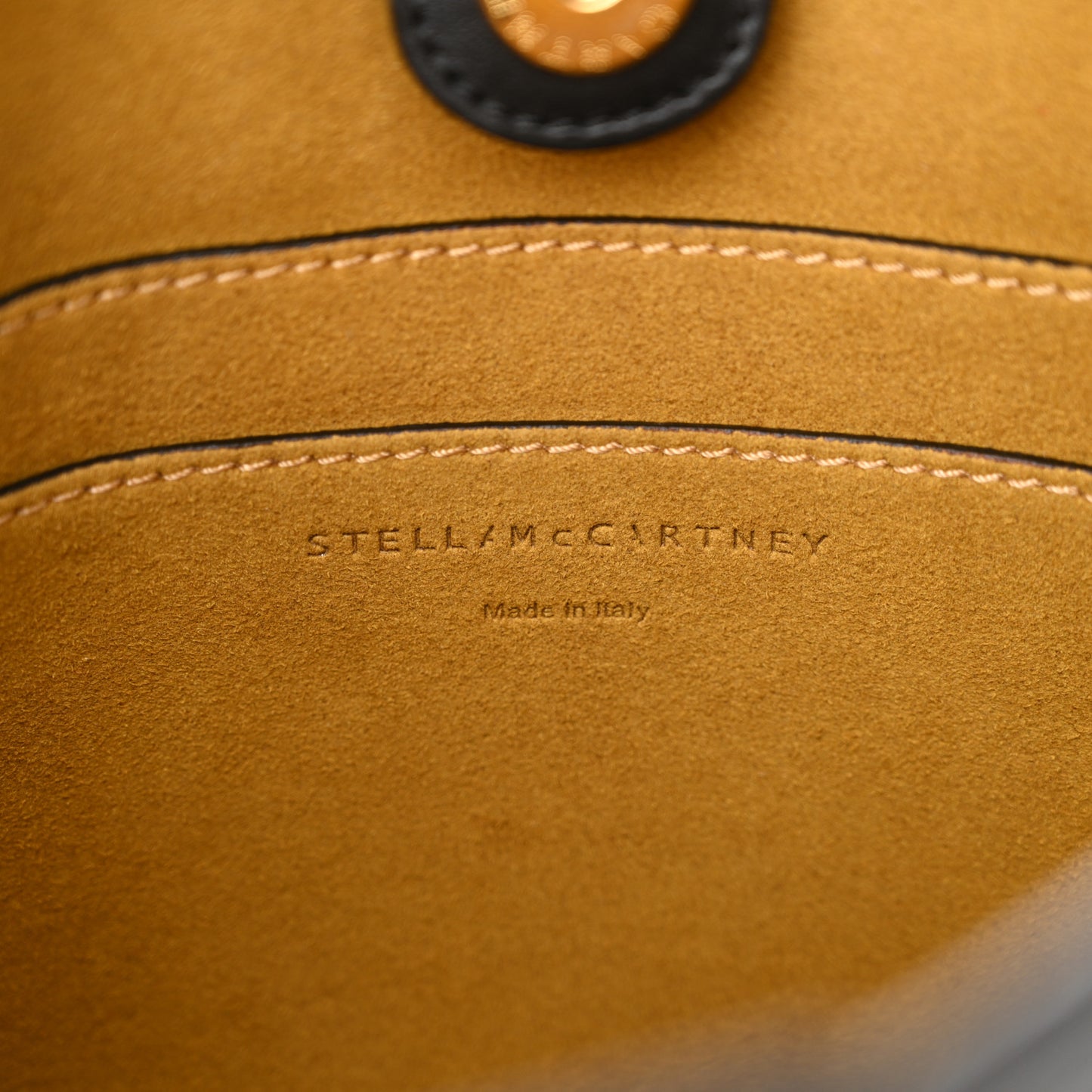 Eco Alter Nappa Perforated Logo Mini Crossbody Black