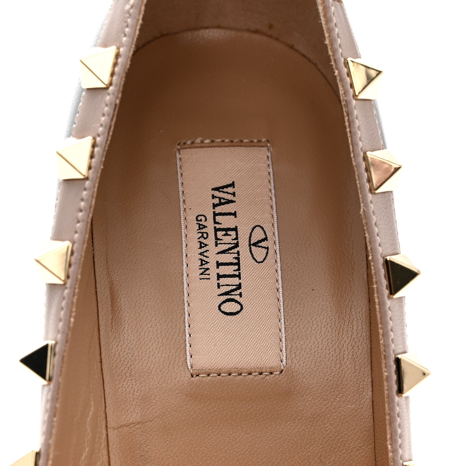 Valentino Garavani Nappa Rockstud 100mm Pumps 37 Black Poudre 8 of 9