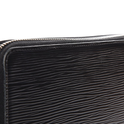 Louis Vuitton Epi Zippy Organizer Wallet Black 8 of 13