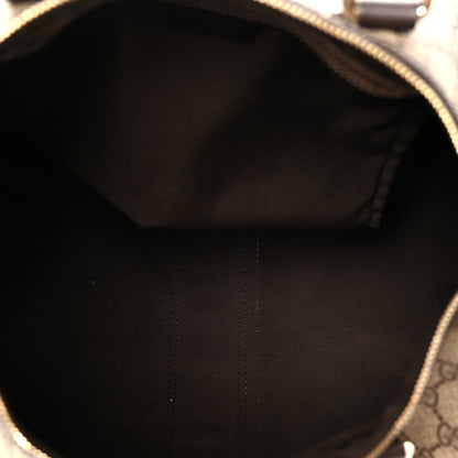 Gucci GG Plus Monogram Web Medium Joy Boston Dark Brown 5 of 11