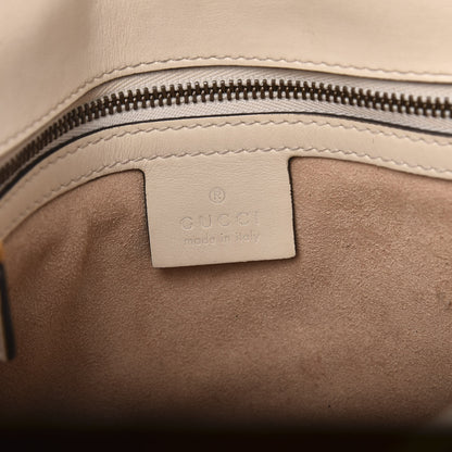 Gucci Calfskin Matelasse Small GG Marmont Shoulder Bag White 7 of 13